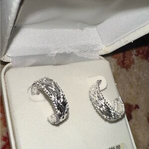 Sterling Silver Hoops